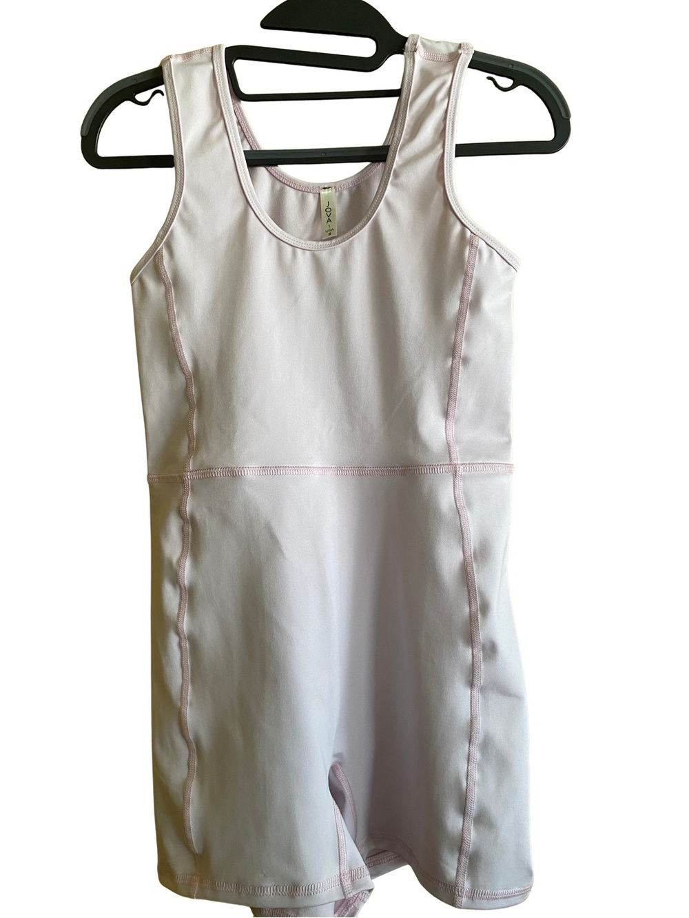 NWOT Women’s Athletic Short Romper - Light Pink
